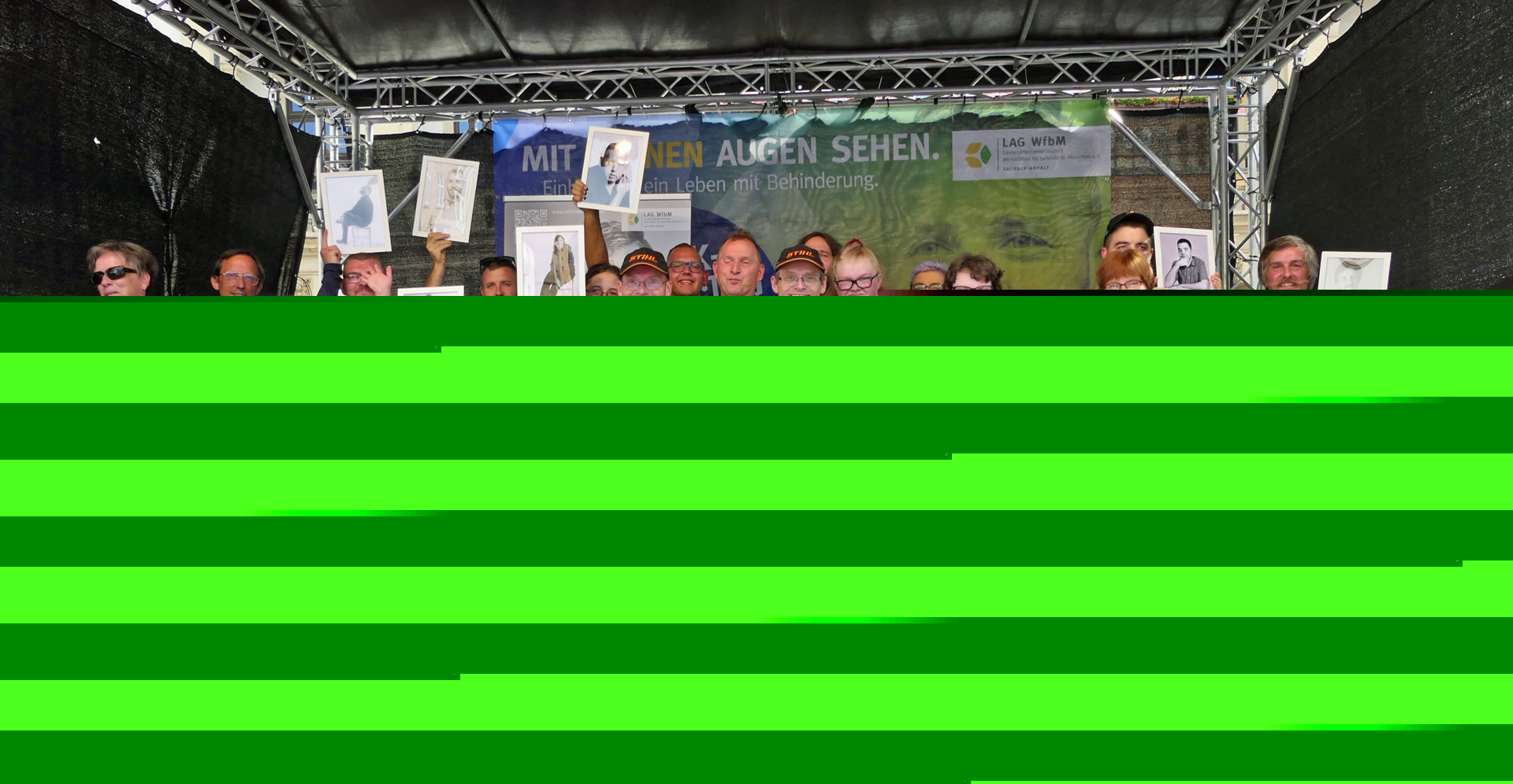 Gesichter-Pressekampagne